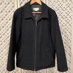 Wilke-Rodriguez Wool Cashmere Zip Jacket – Men’s S Charcoal